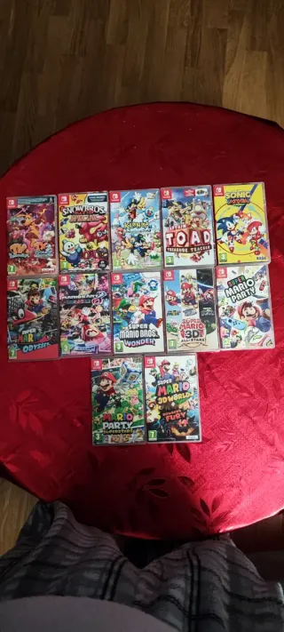 Juegos Nintendo Switch: Mario y Sonic