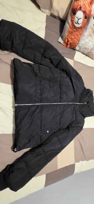 Chaqueta acolchada negra