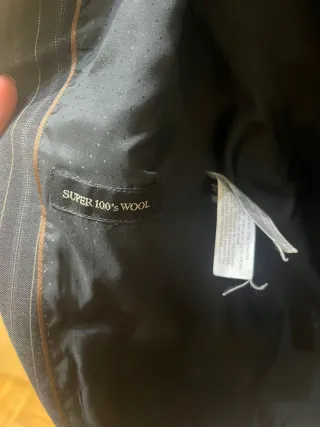 Traje Massimo Dutti americana y pantalón