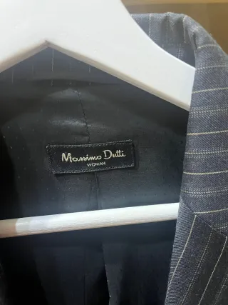 Traje Massimo Dutti americana y pantalón