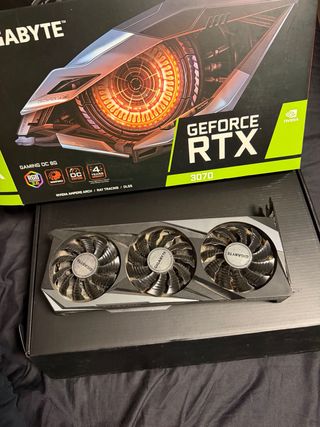 Tarjeta Gráfica Gigabyte RTX 3070 GAMING OC 8G