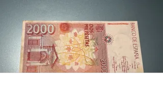 Billete 2000 pesetas 1992