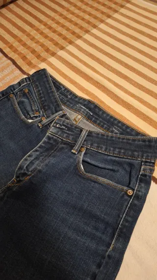 Tejanos Levi's chica azules