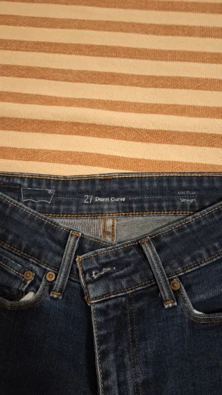 Tejanos Levi's chica azules