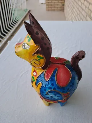 Porta Monete Gatto in Cartone Pietra Multicolore