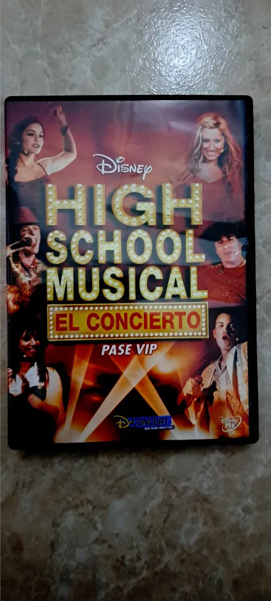DVD High School Musical El Concierto