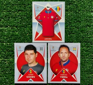 3 figurine Topps Nations League Andorra F533