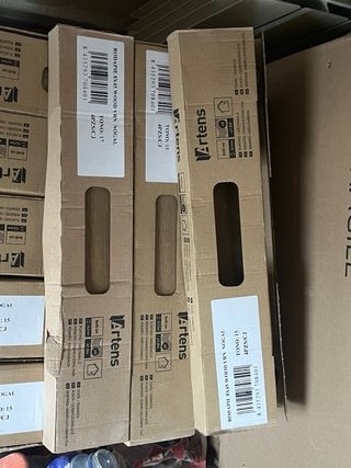 Pack 4 Rodapiés Cerámico Wood 45x8 Roble