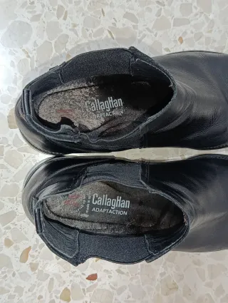 Botines Callaghan Hombre Negro