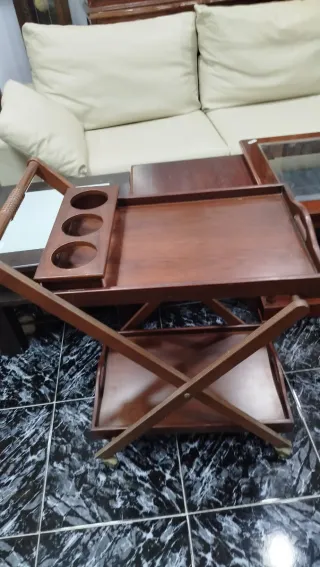 Mueble bar vintage de madera