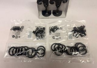 Set accessori tende IKEA: terminali e anelli