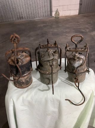 Lampade da minatore antiche