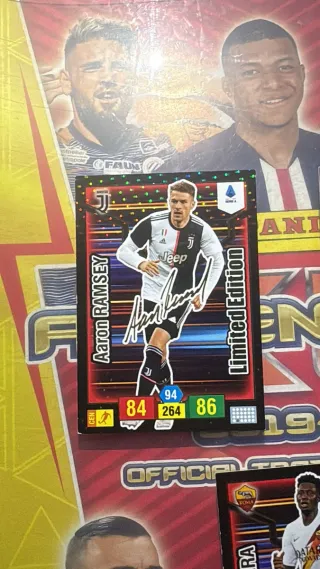 3 Cromos firmados Adrenalyn xl calciatori 19-20
