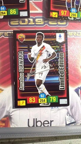 3 Cromos firmados Adrenalyn xl calciatori 19-20