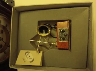 Radio vintage argento