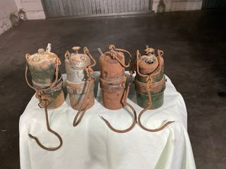 Lampade da minatore antiche