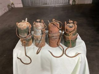 Lampade da minatore antiche