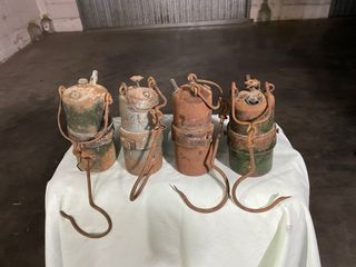 Lampade da minatore antiche