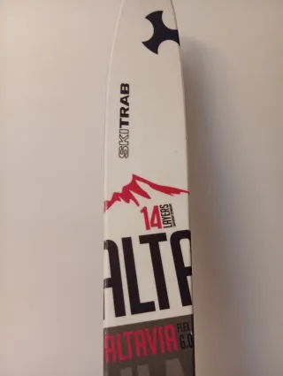 Esquís Travesía TRAB Altavia 60 164cm.