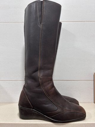 Botas 24 Horas Marrones Cuña