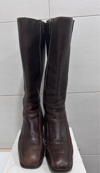 Botas 24 Horas Marrones Cuña