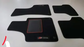 Alfombrillas Audi Sline Negras