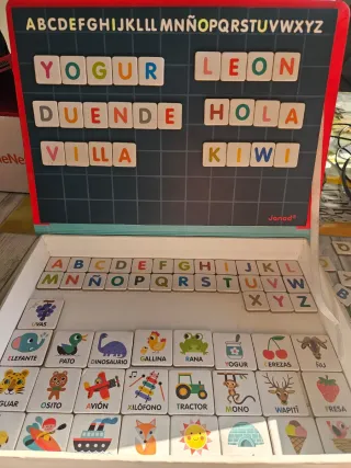 Magnéti'book Alfabeto Español Janod