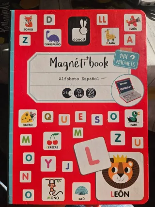 Magnéti'book Alfabeto Español Janod