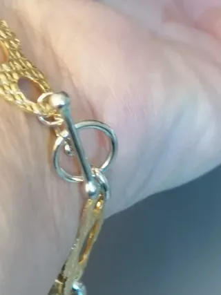 Bracciale 925 Oro e Argento