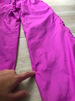 Vintage pantaloni da sci tgS viola - Bailo