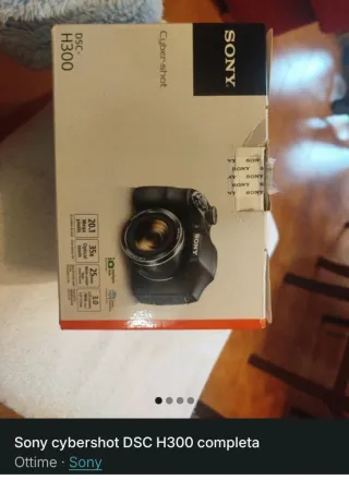 Sony Cybershot DSC H300 Fotocamera