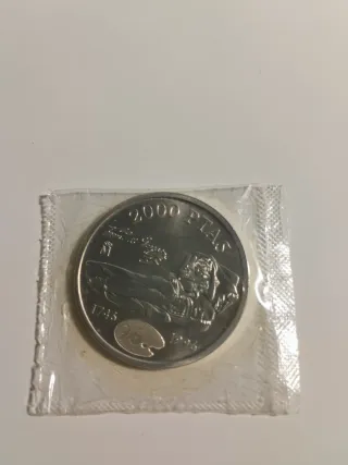 Moneda Carlos I Rey de España 1996