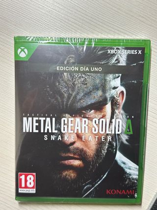 Metal Gear Solid 3 Snake Eater Edición Día Uno