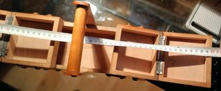 Costurero antiguo madera abatible