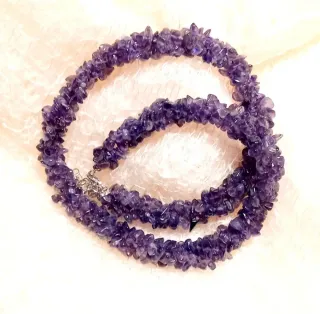 Collana Ametista Argento 925