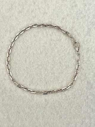 Pulsera Plata 925 Eslabón Diseño Áncora