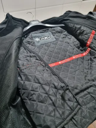 Chaqueta moto Hombre Doble Forro