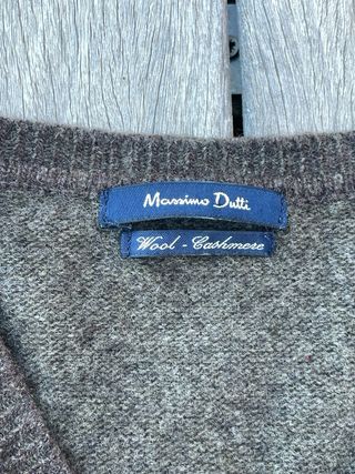 Jersey vintage Massimo Dutti 100% Lana y Cashmere