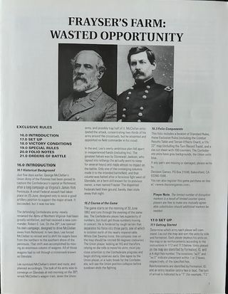 Wargame Frayser's Farm - Wasted Opportunity