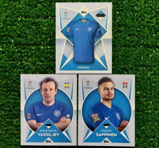 3 figurine Topps Nations League Estonia