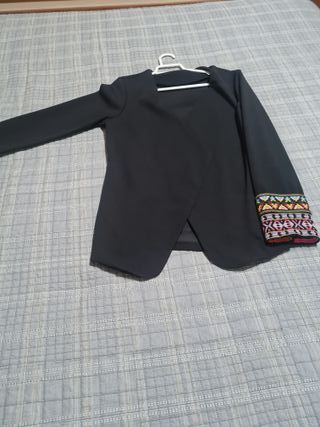 Chaqueta negra mujer talla S