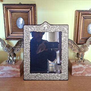 Cornice Portafoto Argento 925 mass. foto cm 18x24