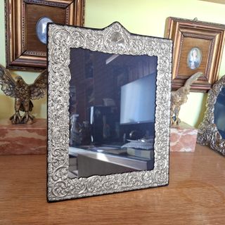 Cornice Portafoto Argento 925 mass. foto cm 18x24