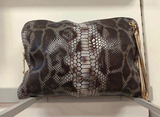 Bolso de mano piel hecho a mano