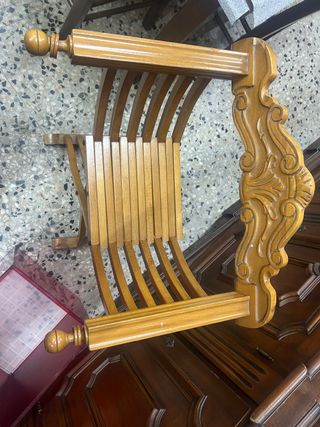 Sedia Savanarola a X pieghevole