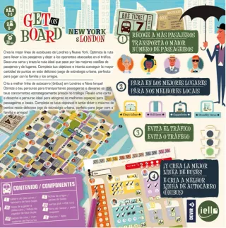 * PRECINTADO * Get On Board: New York & London