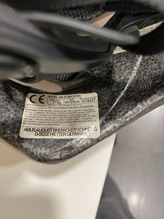 Casco Abus Macator T. 51-55