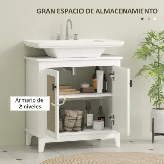 Mueble de baño blanco