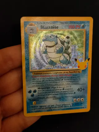 Carta Pokémon Blastoise Rara Holo Gran Festa Ita
