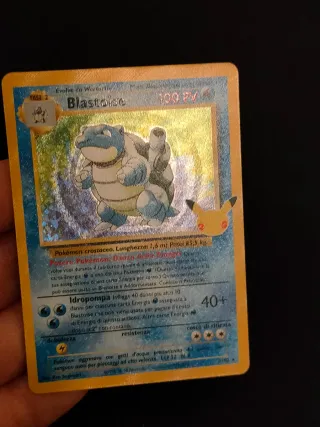 Carta Pokémon Blastoise Rara Holo Gran Festa Ita